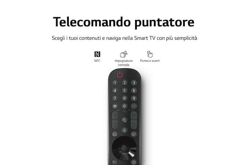 LG QNED MiniLed | TV 65'' Serie QNED96 | QNED 8K, Smart TV, VRR, Dolby Vision IQ e Atmos, 65QNED966QA