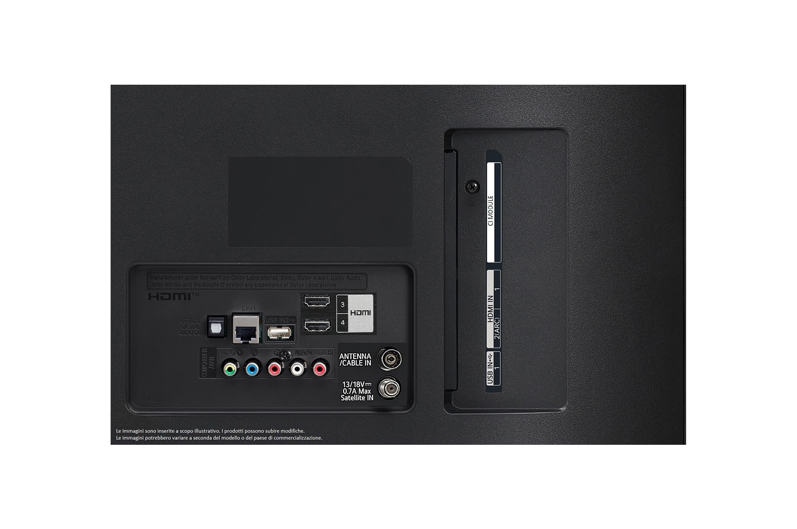 LG TV LED NanoCell AI 4K Cinema HDR 65'' Smart TV DTS Virtual:X Google Assistant e Alexa, 65SM8050PLC