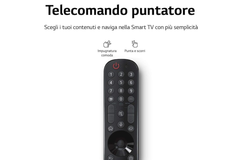 LG QNED MiniLed | TV 75'' Serie QNED86 | QNED 4K, Smart TV, Dolby Vision IQ e Atmos, 75QNED866QA
