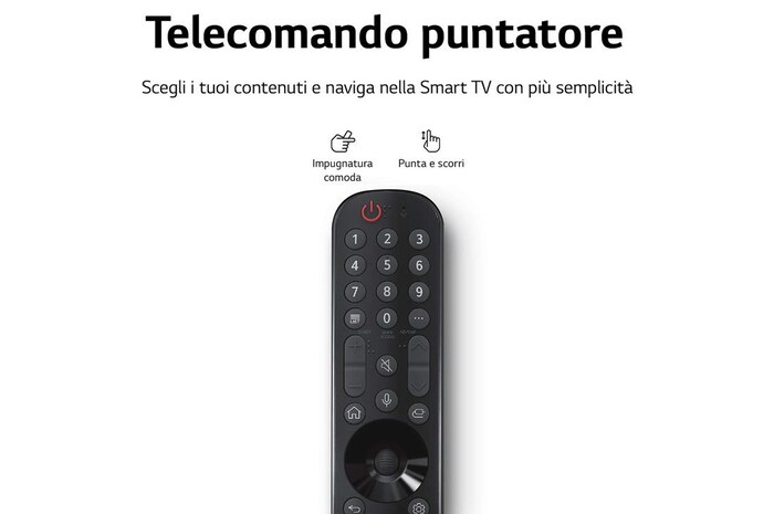 LG QNED MiniLed | TV 75'' Serie QNED86 | QNED 4K, Smart TV, Dolby Vision IQ e Atmos, 75QNED866QA