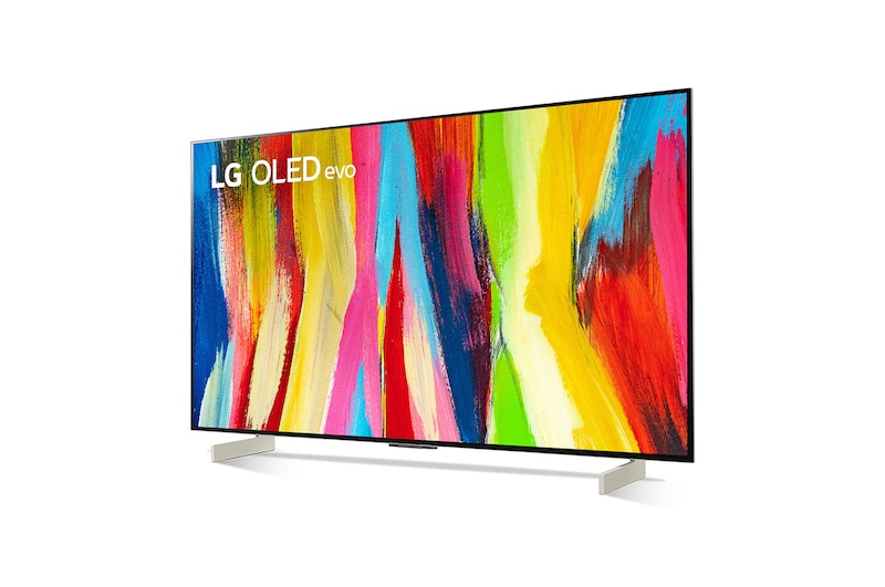 LG OLED evo | TV 42'' Serie C26 | OLED 4K, Smart TV, Dolby Vision IQ e Atmos, OLED42C26LB