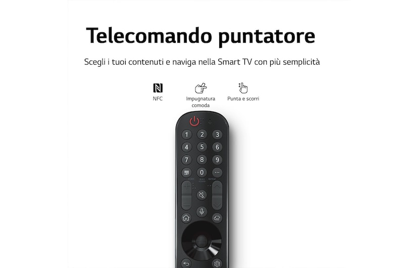 LG OLED evo | TV 42'' Serie C26 | OLED 4K, Smart TV, Dolby Vision IQ e Atmos, OLED42C26LB