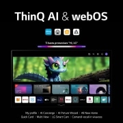 LG TV OLED evo | Serie C3 42'' | 4K, α9 Gen6, Dolby Vision, 40W, 4 HDMI con VRR, G-Sync, Wi-Fi 5, Smart TV WebOS 23, OLED42C35LA