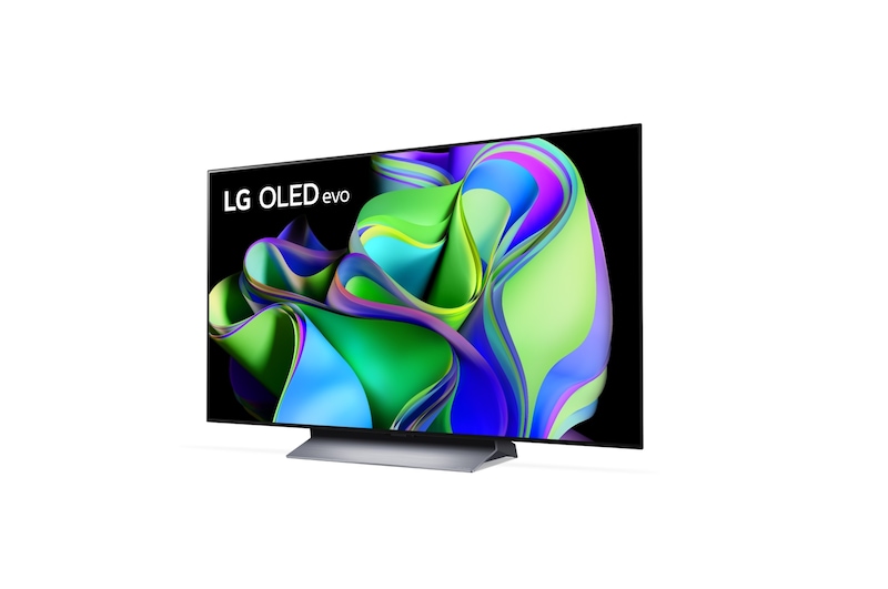 LG TV OLED evo | Serie C3 48'' | 4K, α9 Gen6, Dolby Vision, 40W, 4 HDMI con VRR, G-Sync, Wi-Fi 5, Smart TV WebOS 23, OLED48C35LA
