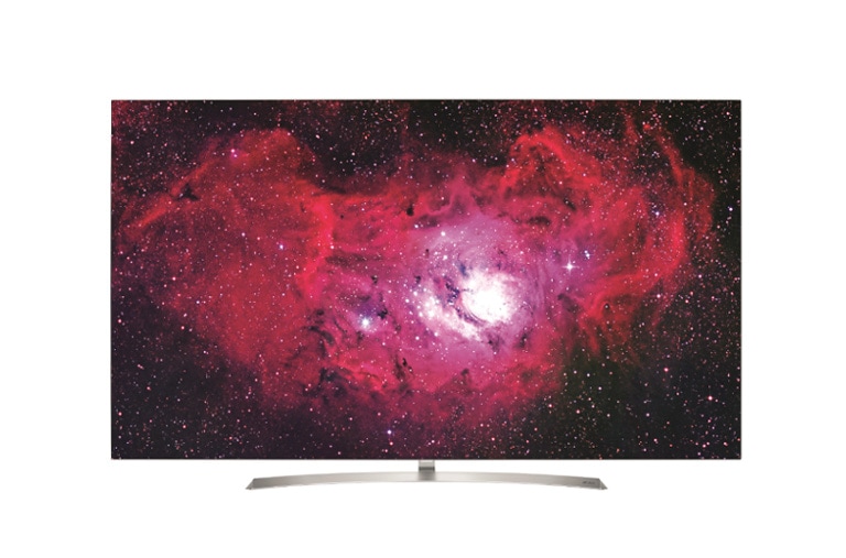 LG TV OLED 55" 4K HDR Smart TV Dolby Vision Cornice metallica, OLED55B7V