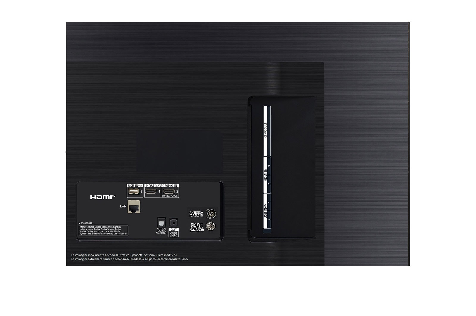 LG OLED TV 55" Serie BX - OLED 4K Cinema HDR Smart TV Dolby Vision e Atmos®, OLED55BX6LB