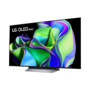 LG TV OLED evo | Serie C3 55'' | 4K, α9 Gen6, Brightness Booster, 40W, 4 HDMI con VRR, G-Sync, Wi-Fi 5, Smart TV WebOS 23, OLED55C35LA