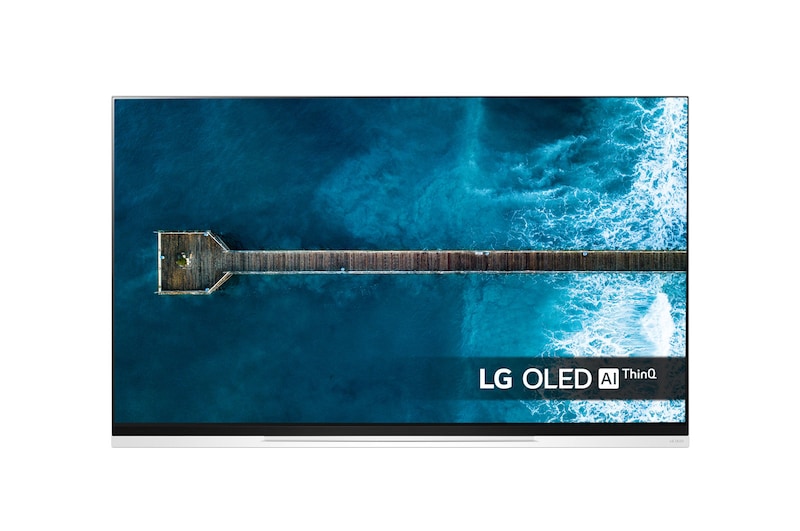 LG TV OLED AI 4K Cinema HDR 55" Smart TV Dolby Vision™ Dolby Atmos® Google Assistant, OLED55E9PLA