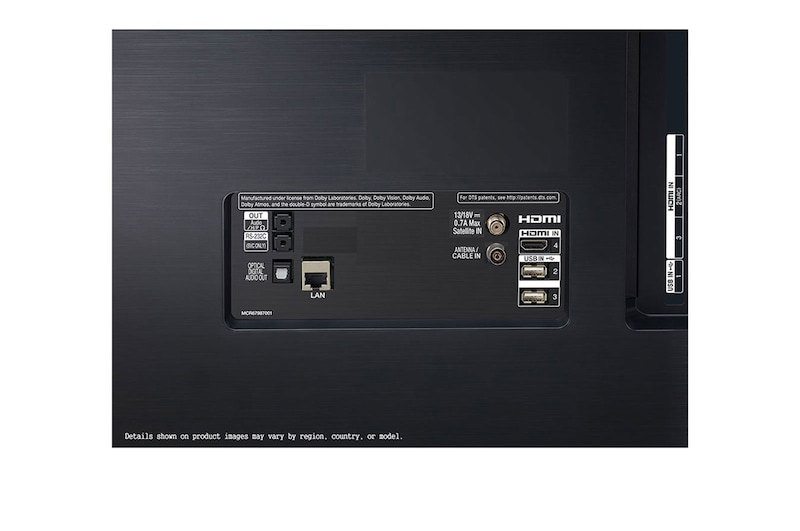 LG TV OLED AI 4K Cinema HDR 55" Smart TV Dolby Vision™ Dolby Atmos® Google Assistant, OLED55E9PLA