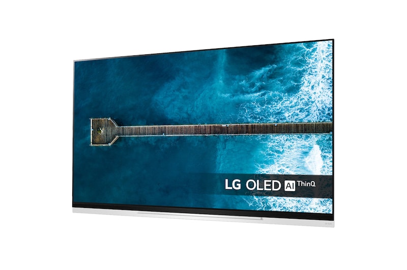 LG TV OLED AI 4K Cinema HDR 55" Smart TV Dolby Vision™ Dolby Atmos® Google Assistant, OLED55E9PLA
