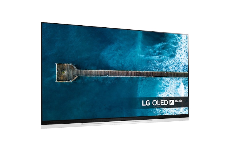 LG TV OLED AI 4K Cinema HDR 55" Smart TV Dolby Vision™ Dolby Atmos® Google Assistant, OLED55E9PLA