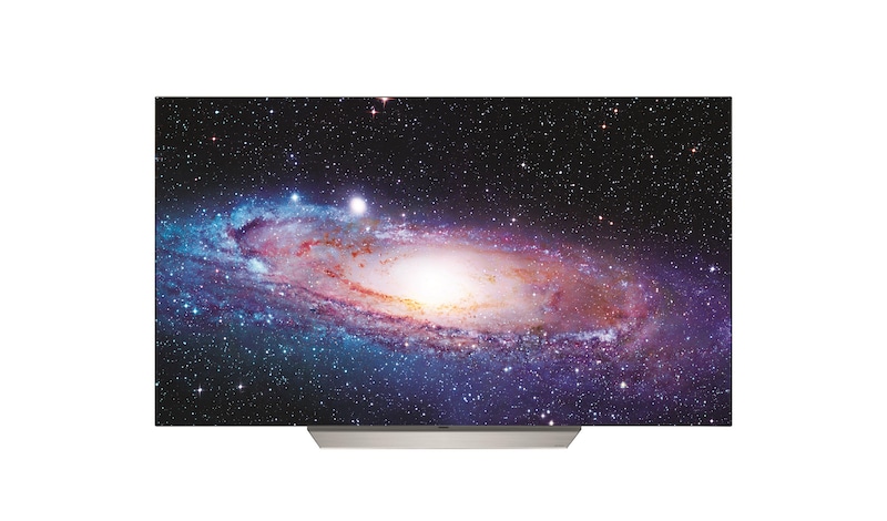 LG TV OLED 65" 4K HDR Smart TV Dolby Vision Cornice metallica, OLED65C7V