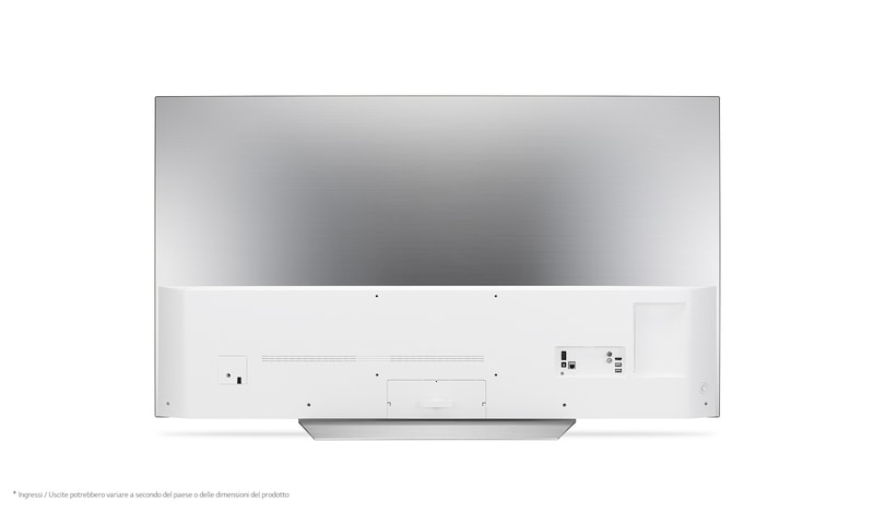 LG TV OLED 65" 4K HDR Smart TV Dolby Vision Cornice metallica, OLED65C7V
