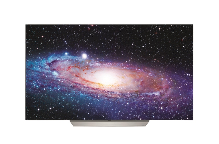 LG TV OLED 65" 4K HDR Smart TV Dolby Vision Cornice metallica, OLED65C7V