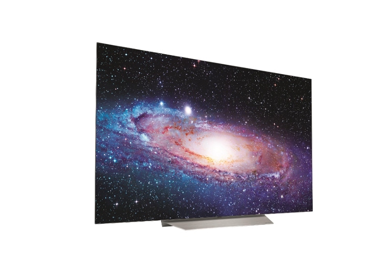 LG TV OLED 65" 4K HDR Smart TV Dolby Vision Cornice metallica, OLED65C7V