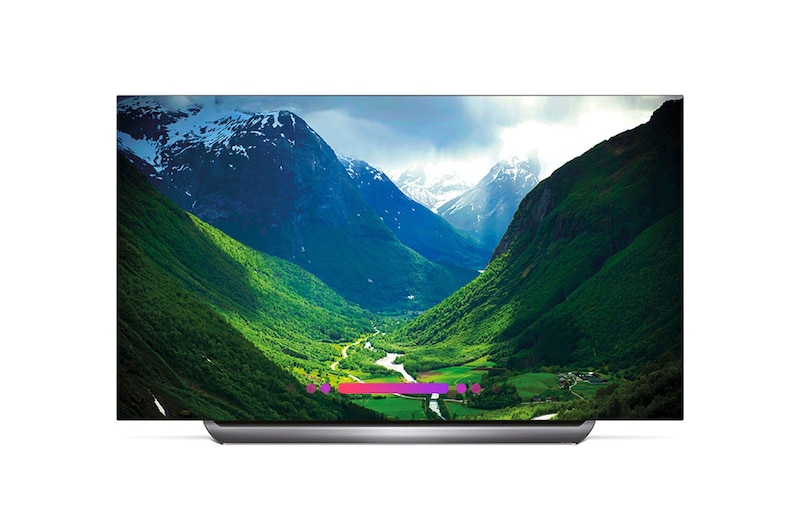 LG LG TV OLED 65" Smart TV 4K Cinema HDR Dolby Atmos, OLED65C8PLA