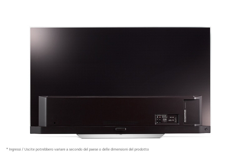 LG TV OLED 65" 4K HDR Smart TV Dolby Vision Cornice in vetro, OLED65E7V