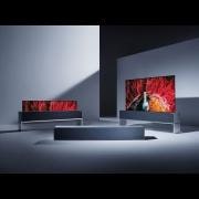 LG SIGNATURE TV OLED ARROTOLABILE AI 4K Cinema HDR 65" Smart TV Dolby Vision™ Dolby Atmos® Google Assistant e Alexa , OLED65R9PLA