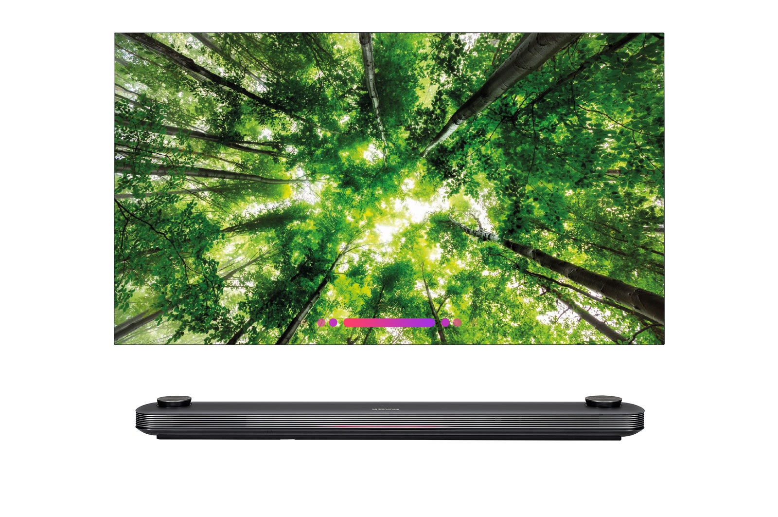 LG SIGNATURE TV OLED 65" Smart TV 4K Cinema HDR Dolby Atmos, OLED65W8PLA