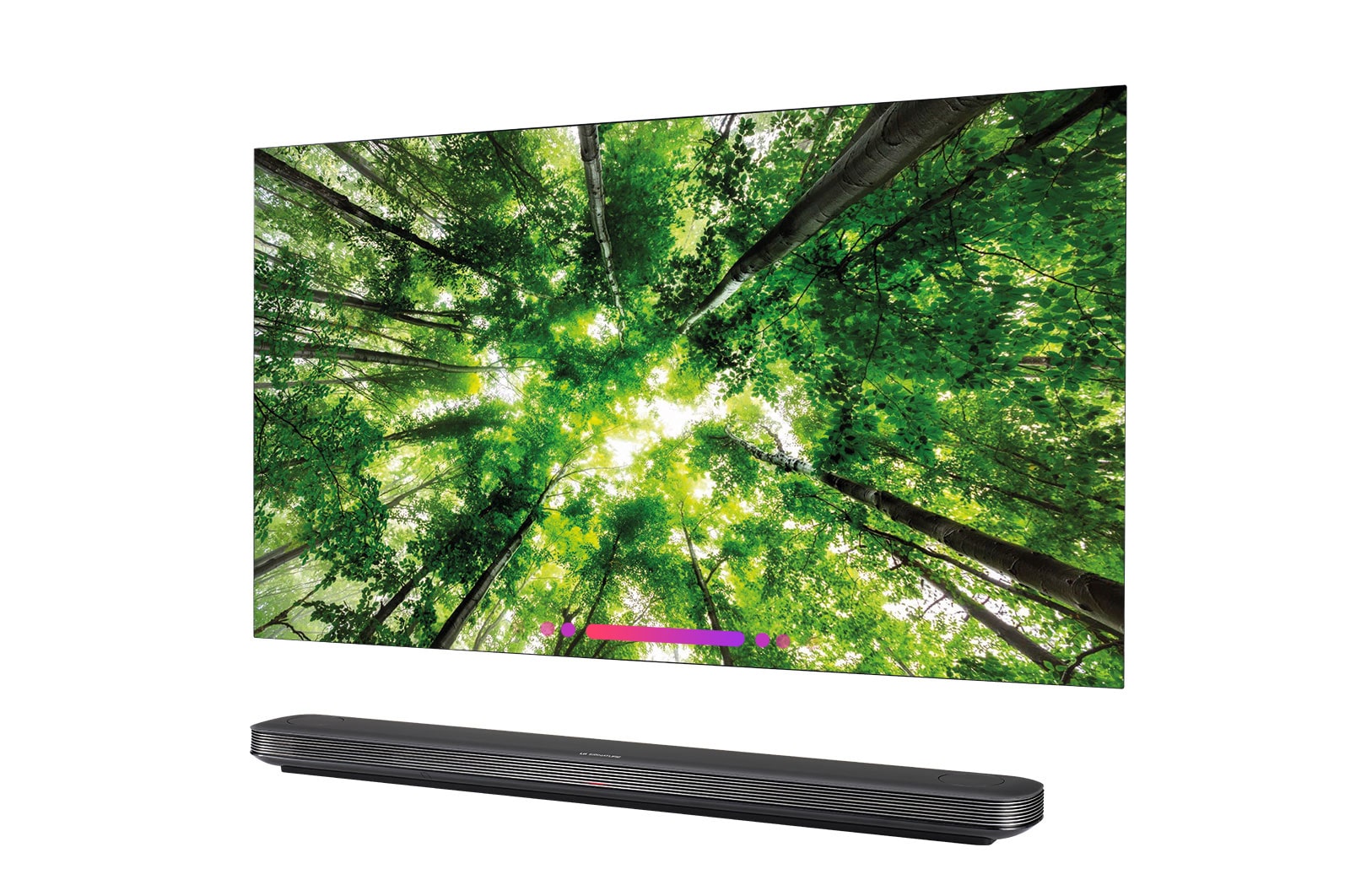 LG SIGNATURE TV OLED 65" Smart TV 4K Cinema HDR Dolby Atmos, OLED65W8PLA