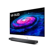 LG OLED TV  Serie WX - OLED 4K Wallpaper Design Dolby Vision IQ e Dolby Atmos, OLED65WX9LA