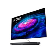 LG OLED TV  Serie WX - OLED 4K Wallpaper Design Dolby Vision IQ e Dolby Atmos, OLED65WX9LA