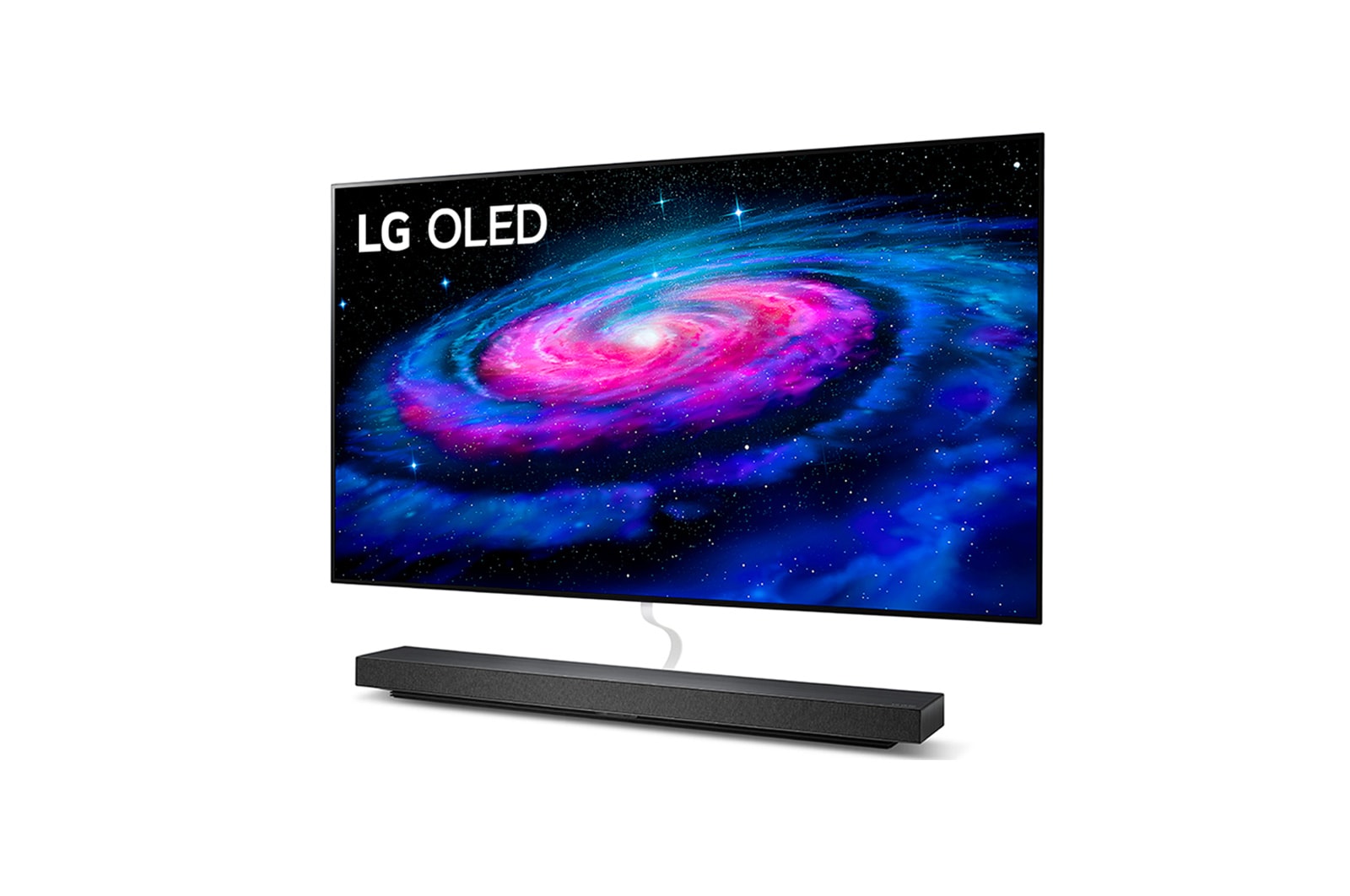 LG OLED TV  Serie WX - OLED 4K Wallpaper Design Dolby Vision IQ e Dolby Atmos, OLED65WX9LA