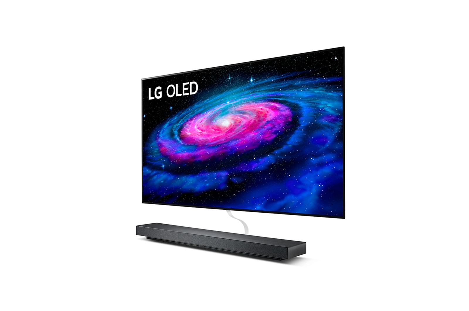 LG OLED TV  Serie WX - OLED 4K Wallpaper Design Dolby Vision IQ e Dolby Atmos, OLED65WX9LA