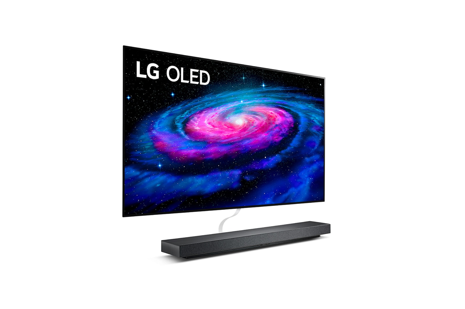 LG OLED TV  Serie WX - OLED 4K Wallpaper Design Dolby Vision IQ e Dolby Atmos, OLED65WX9LA