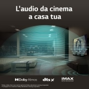 LG TV OLED evo Serie C34 77” + Soundbar SC9S 400W 3.1.3 canali, OLED77C34.SC9S