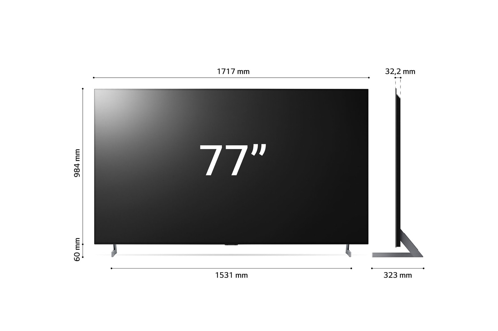 LG OLED 8K | TV 77'' Serie Z2 | OLED 8K, Smart TV, Dolby Vision IQ e Atmos, OLED77Z29LA