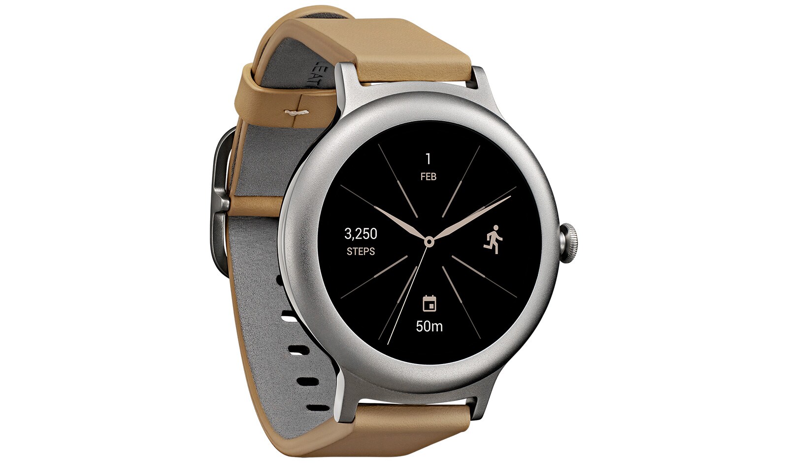 LG Watch Style Smartwatch Android Wear Display OLED 1.2" Cinturino in vera pelle, LG Watch Style (W270)