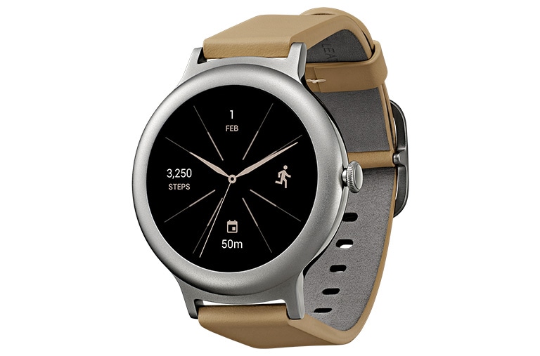 LG Watch Style Smartwatch Android Wear Display OLED 1.2" Cinturino in vera pelle, LG Watch Style (W270)