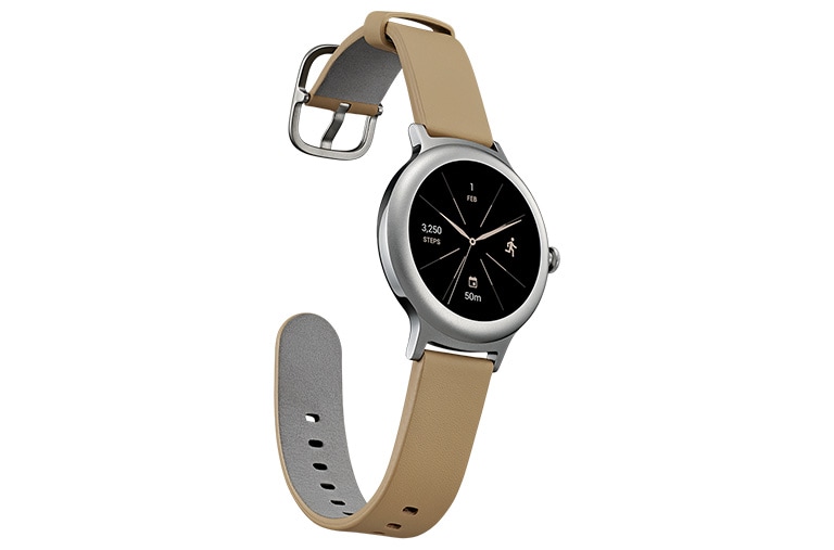 LG Watch Style Smartwatch Android Wear Display OLED 1.2" Cinturino in vera pelle, LG Watch Style (W270)