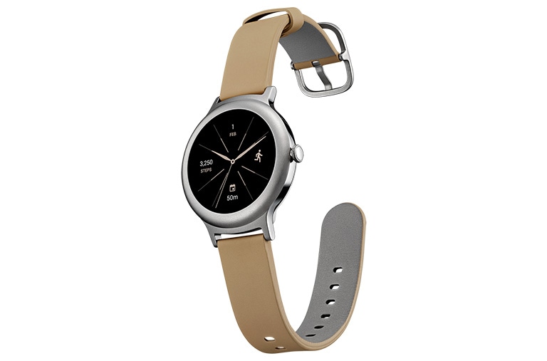 LG Watch Style Smartwatch Android Wear Display OLED 1.2" Cinturino in vera pelle, LG Watch Style (W270)