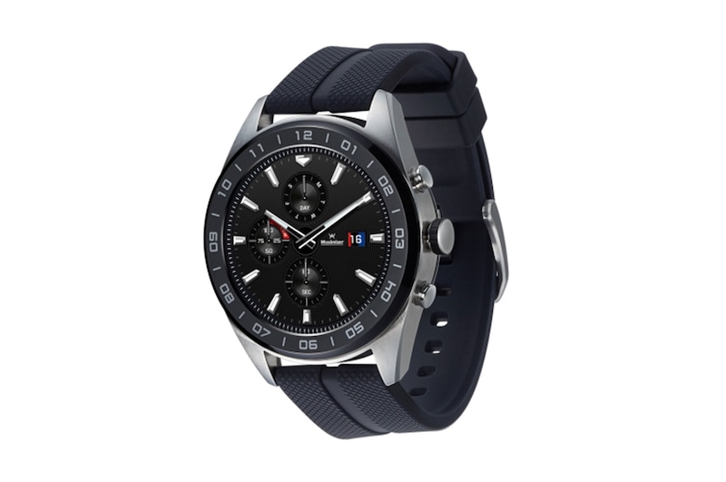 LG Watch W7 Smartwatch con Lancette meccaniche Wear OS by Google Display 1.2", LMW315