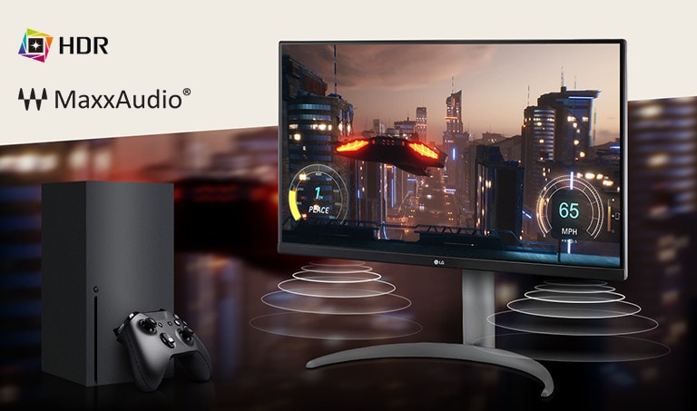 Esperienza coinvolgente nei giochi per console in 4K HDR.