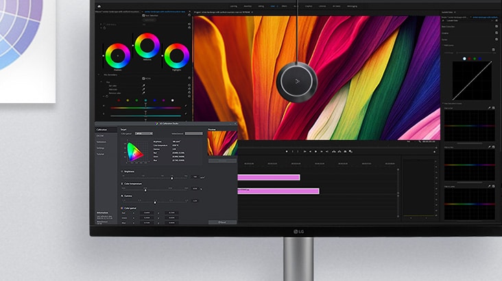 Trova l’esatto bilanciamento del colore che stai cercando, con il software LG Calibration Studio.	