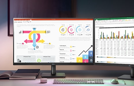 Monitor Full HD & Quad HD