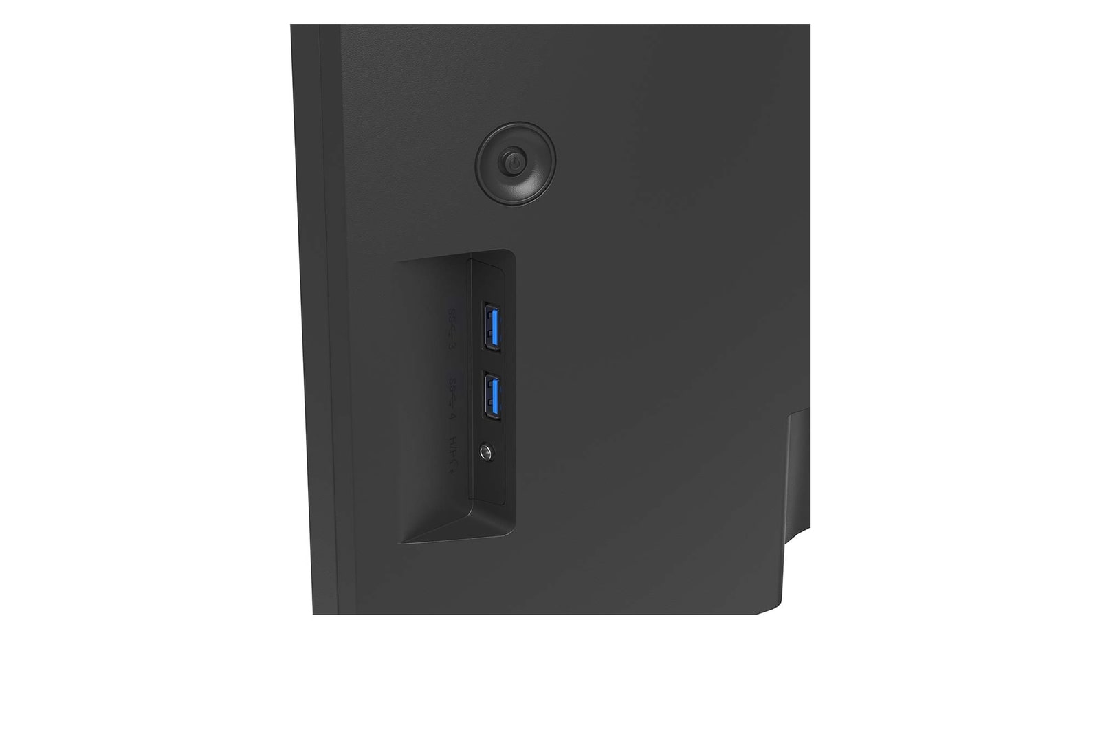 close-up view of ports