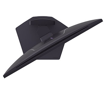 '-30 degree swivel monitor top view