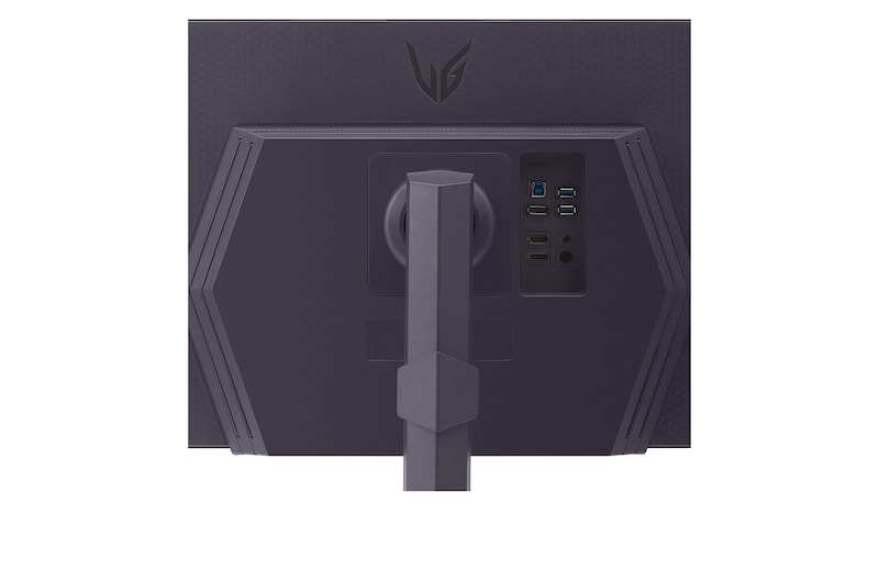 close-up view of ports