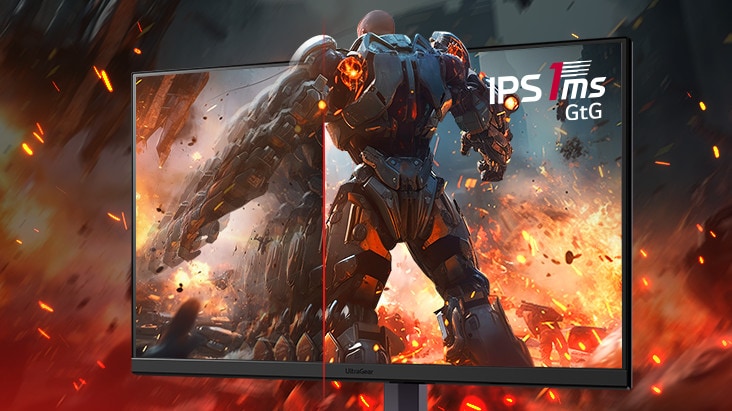 Con IPS 1ms GtG, puoi vedere immagini nitide e dettagliate da qualsiasi angolo.