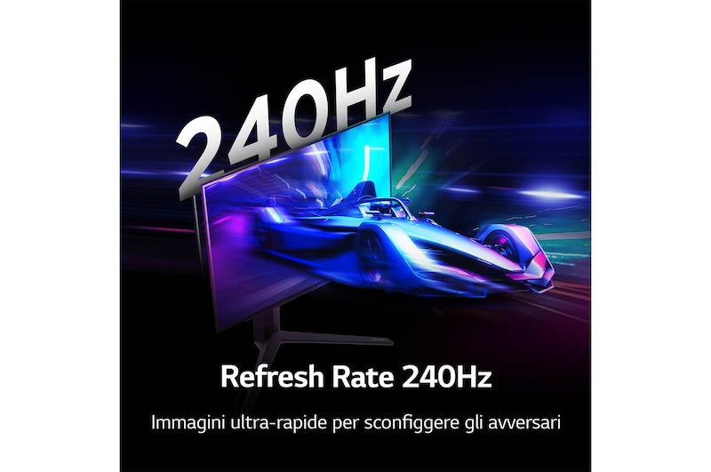 Immagini ultra-rapide per sconfiggere gli avversari Monitor Gaming 27GS95QE-B