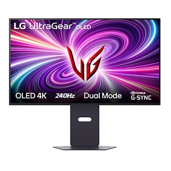 Vista frontale Monitor Gaming 32GS95UV-B