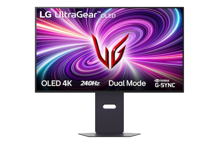 Vista frontale Monitor Gaming 32GS95UV-B