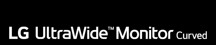 LG UltraWide Monitor logo.