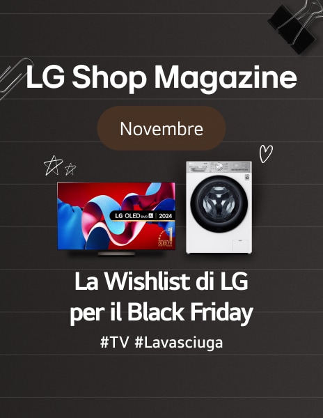 La Wishlist di Black Friday dei Marketer di LG