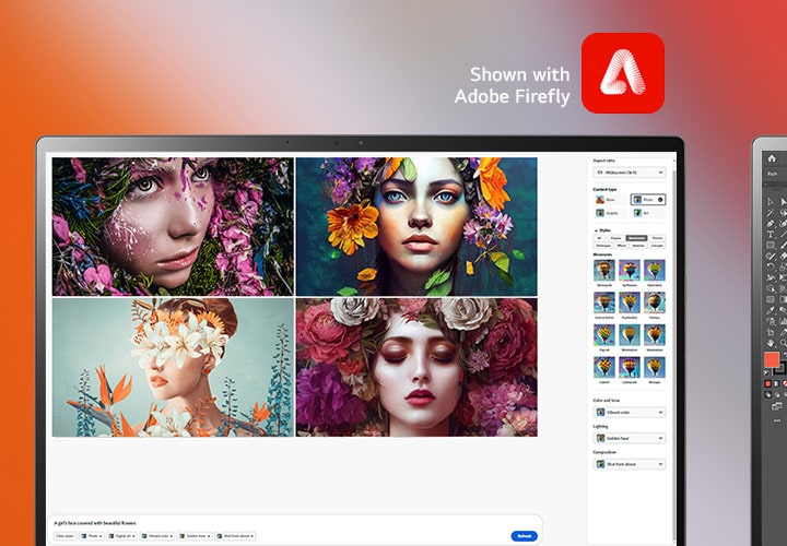 Elaborazione rapida di vari software - Shown with Adobe Firefly, Shown with Adobe Illustrator, Shown with Adobe Photoshop.