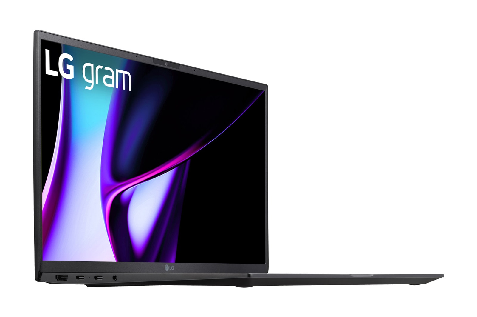 Vista laterale, +30 gradi, e cover aperta